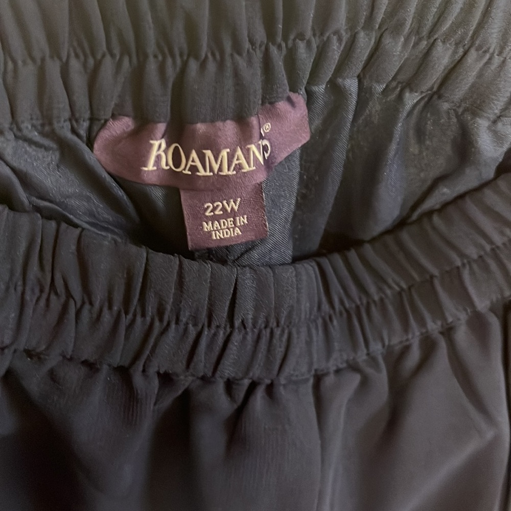 #55 ROMAN’S Blue Pants plus size
